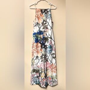 Keepsake the Label Floral Jumpsuit Pants Women's Backless Summer Wide-leg XS